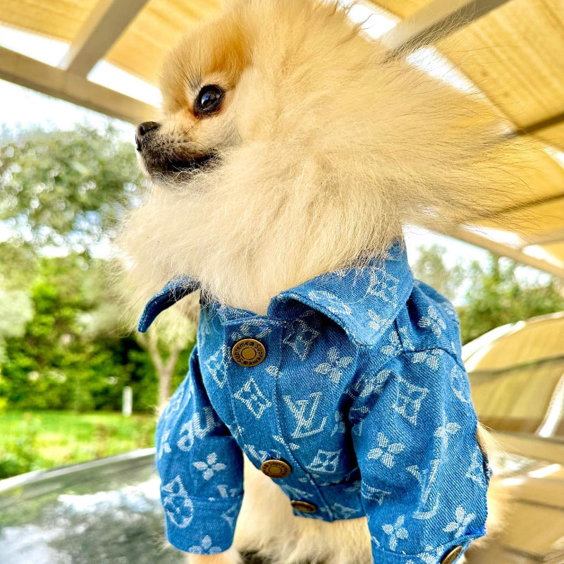Denim Dog Shirt