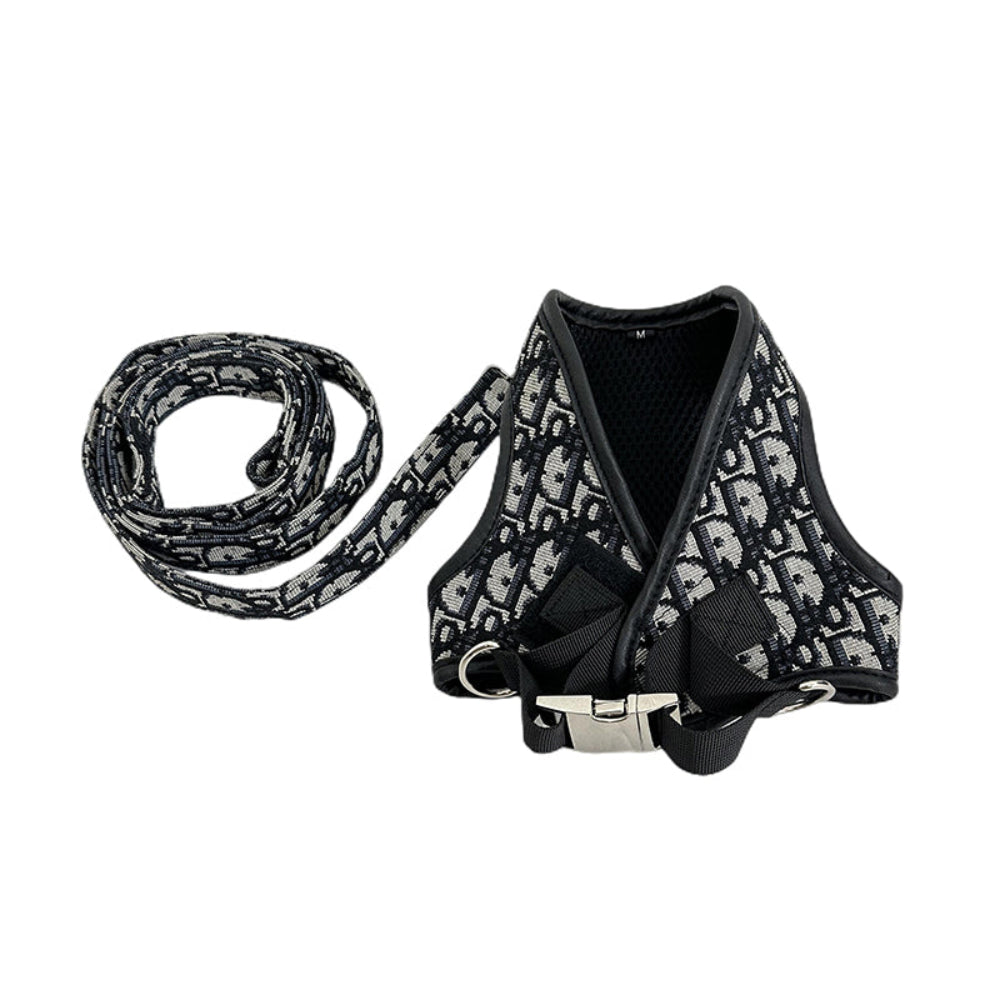 CD Luxury Harness And Leash Set
