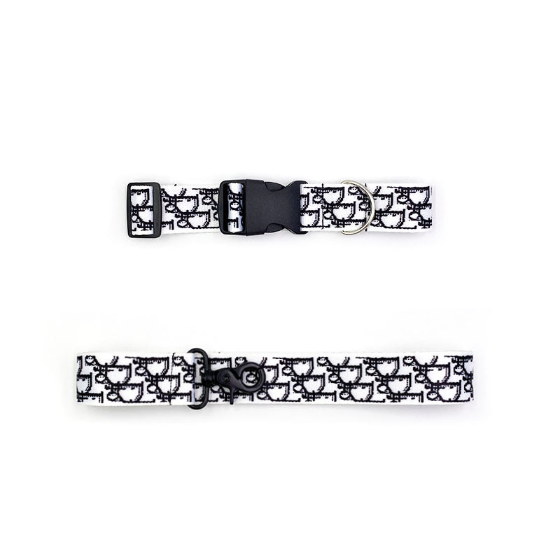 CD Luxury Collar And Leash Set