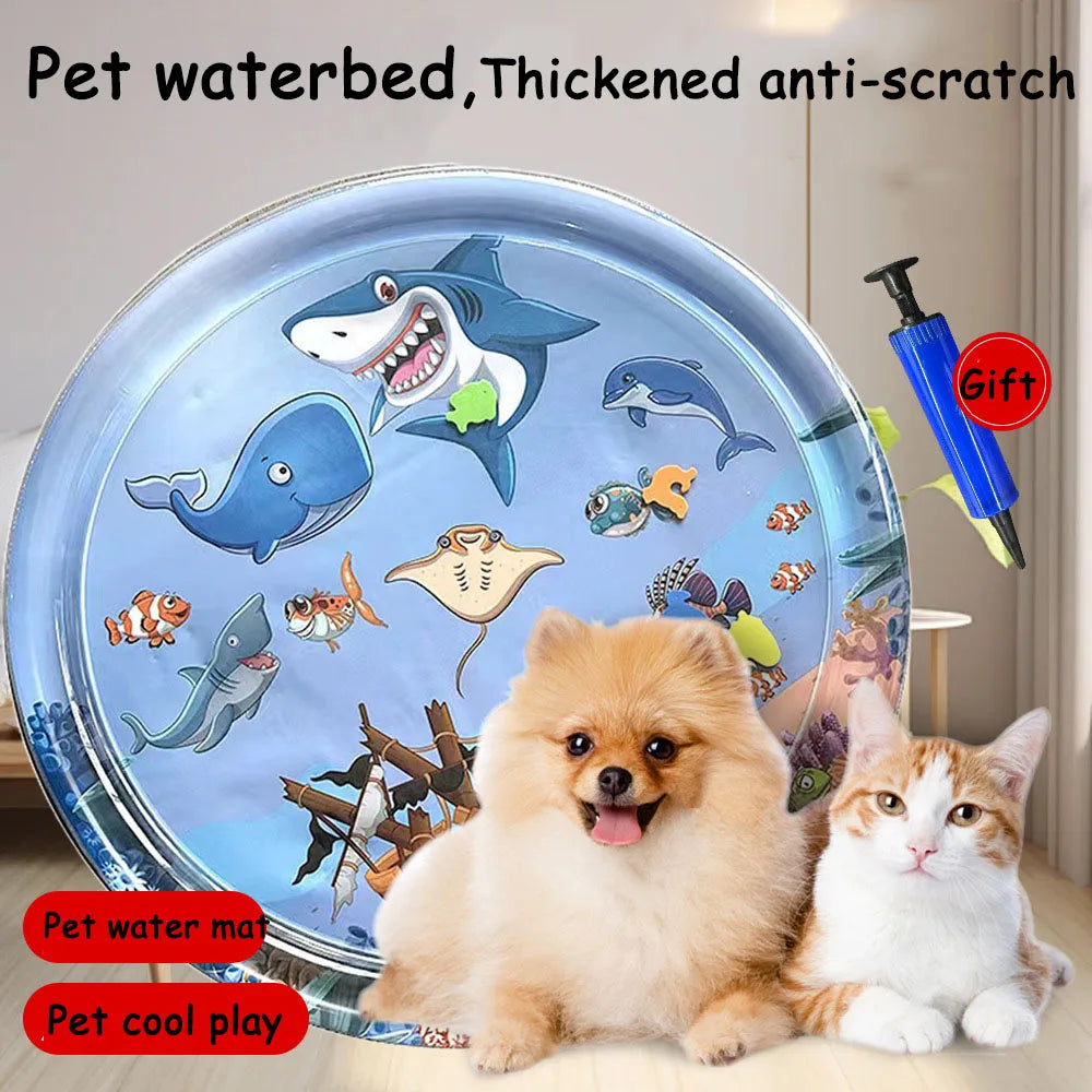 Cooling water bed for dogs best sale