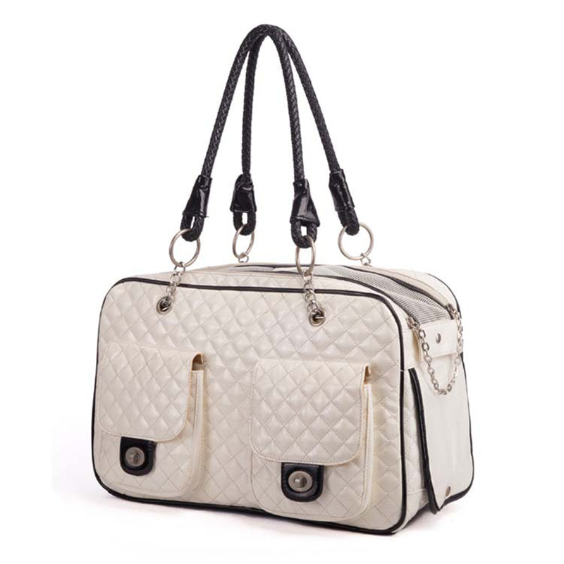 White Fashion Dog Carrier