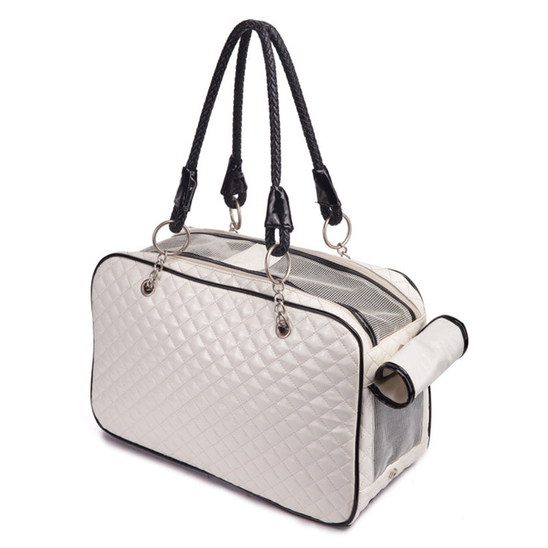 White Fashion Dog Carrier