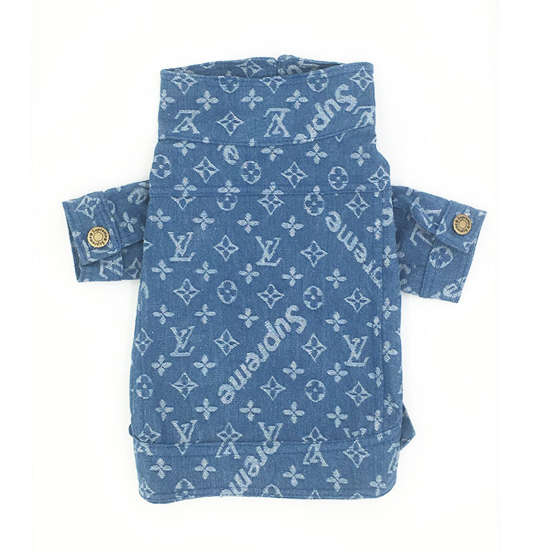 Denim Dog Shirt
