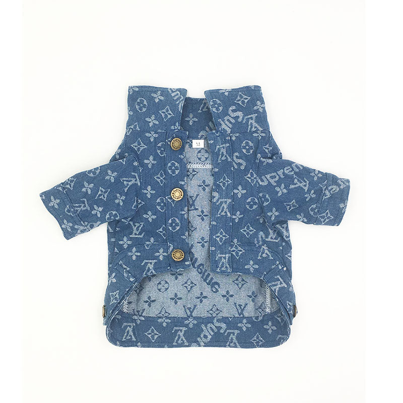 Denim Dog Shirt