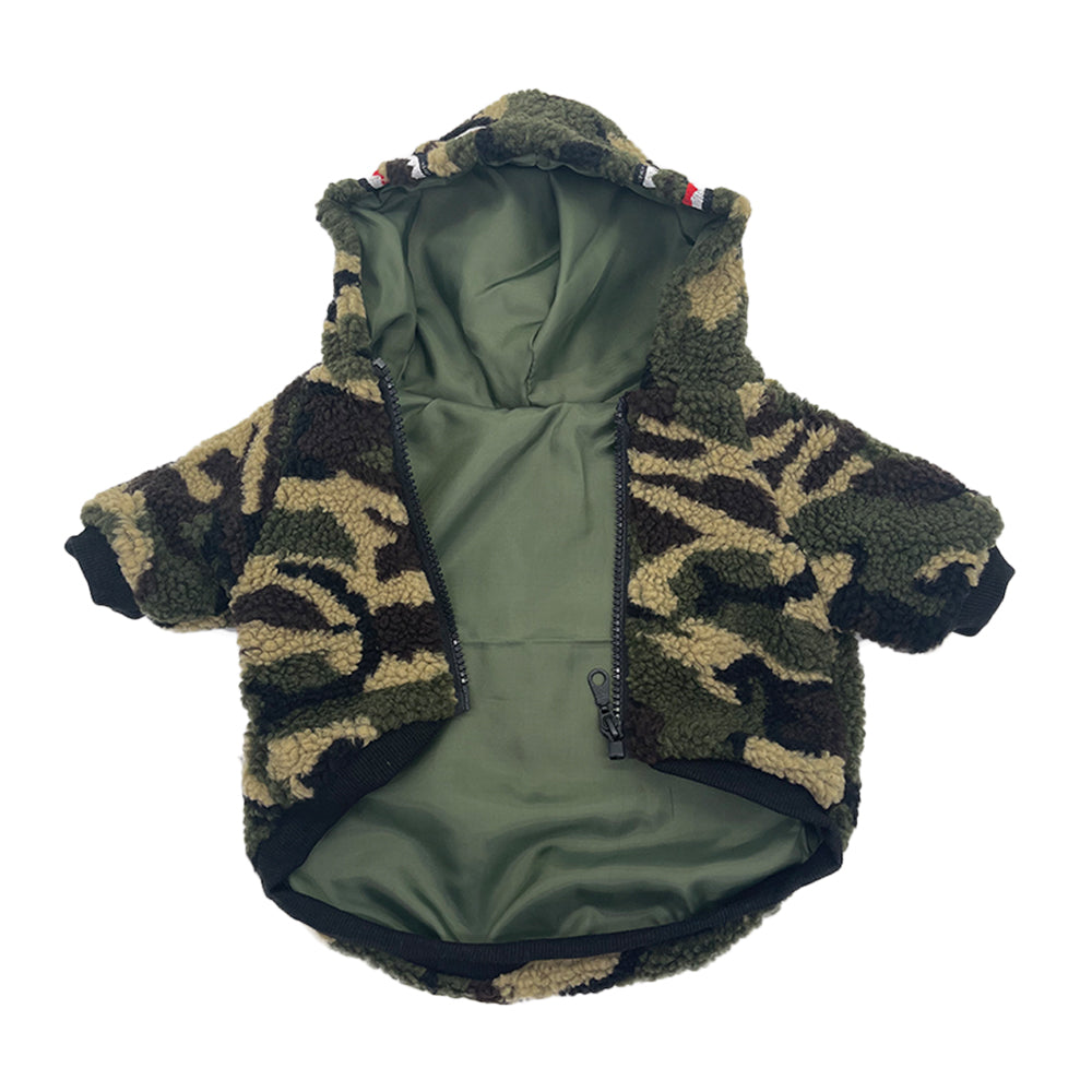 Military Dog Hoodie