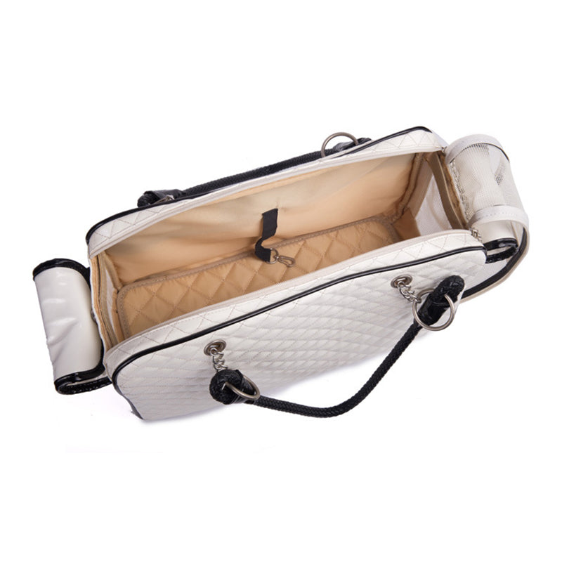 White Fashion Dog Carrier