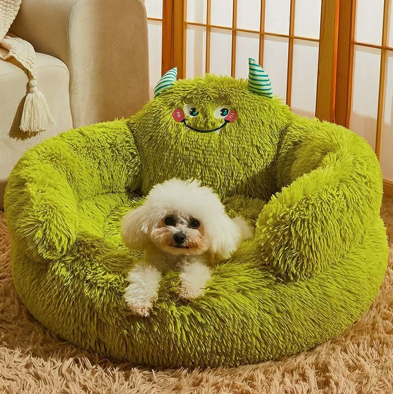 Pomeranian Monster Soft Bed