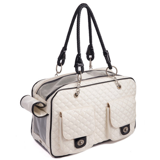 White Fashion Dog Carrier