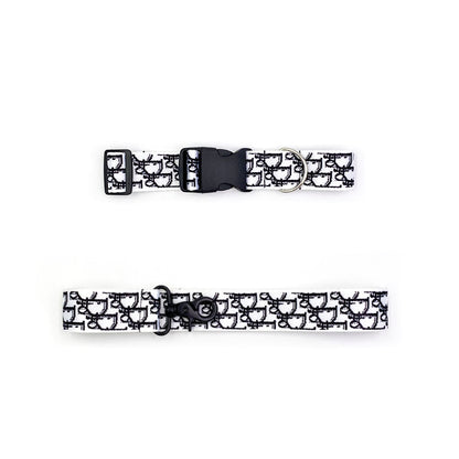 CD Luxury Collar And Leash Set