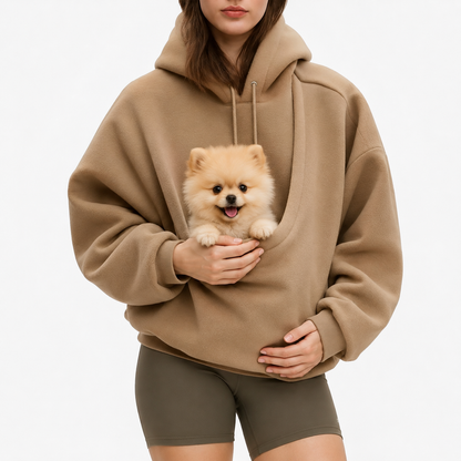 Pomeranian Cuddle Hoodie