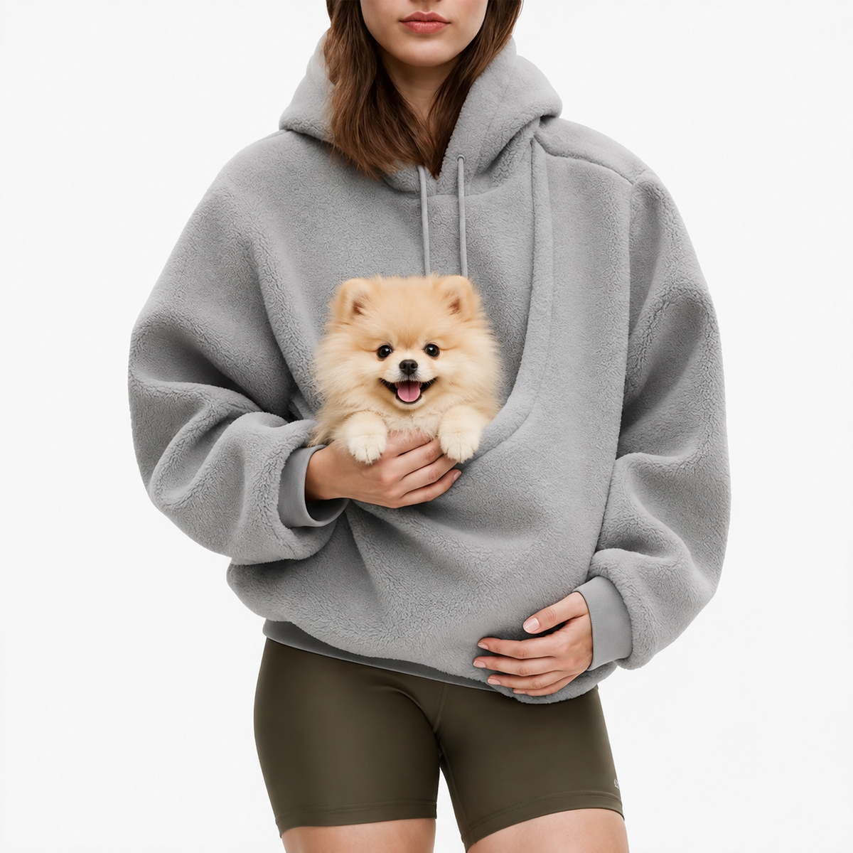 Pomeranian Cuddle Hoodie