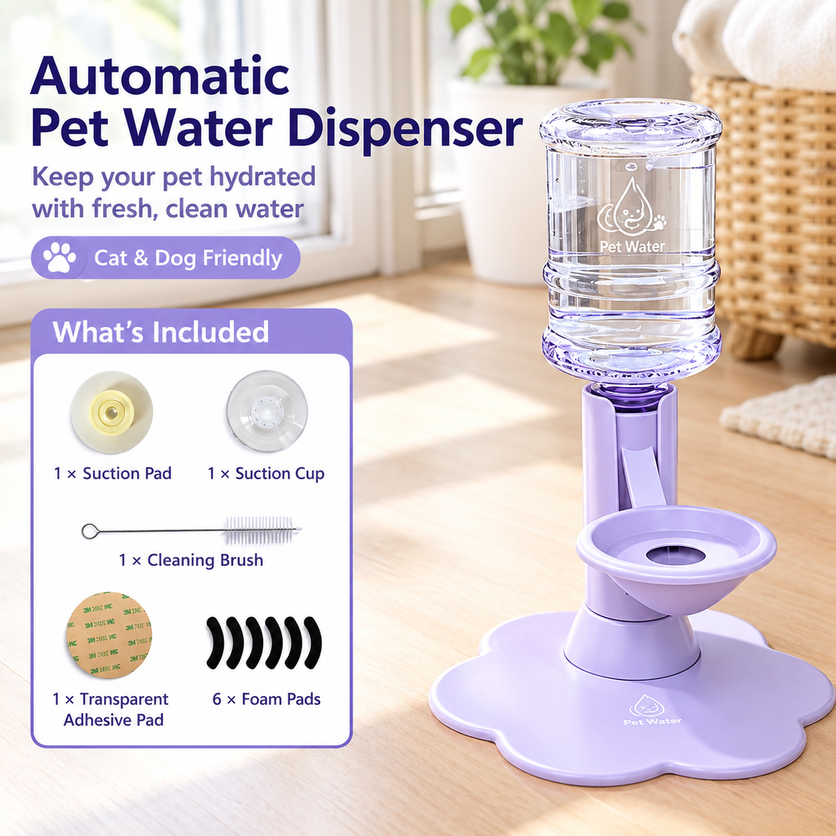 Automatic Dog Water Dispenser