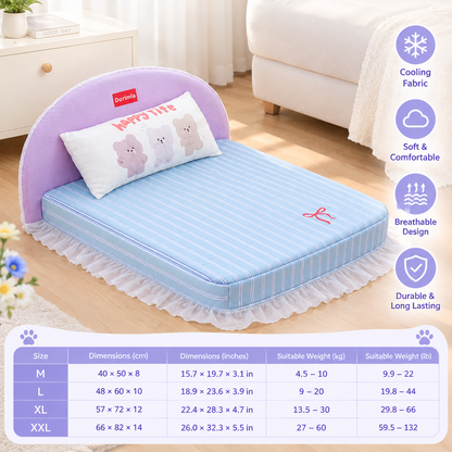 Padded Dog Bed Mat