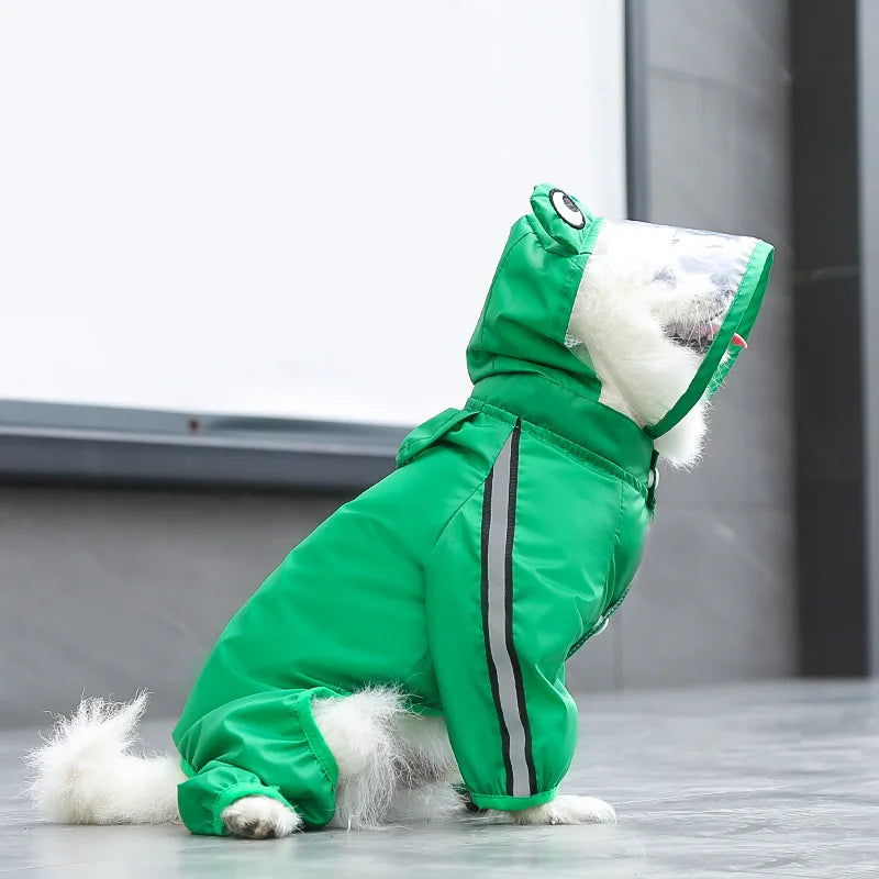 Waterproof Pomeranian Raincoat