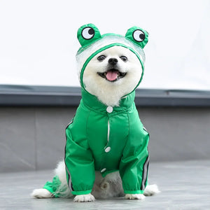 Waterproof Pomeranian Raincoat