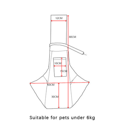 CD Designer Dog Bag