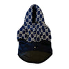 Designer Navy Dog Hoodie