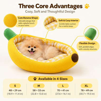 BanaNest Dog Bed