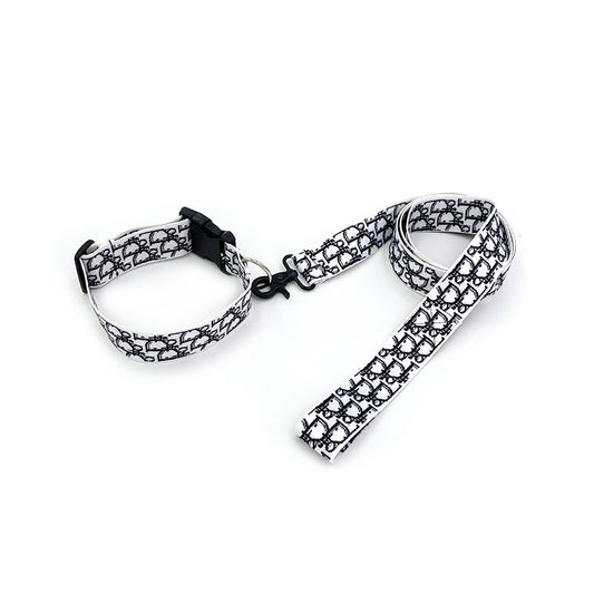 CD Luxury Collar And Leash Set