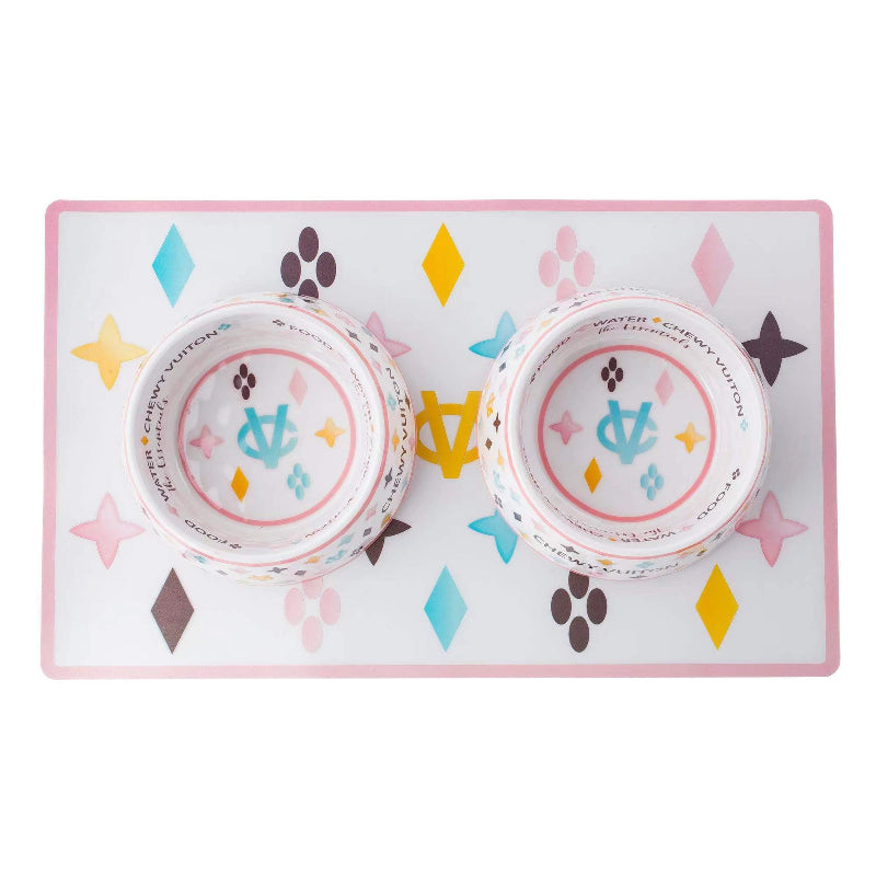 Chewy Luxury Ceramics Dog Bowl