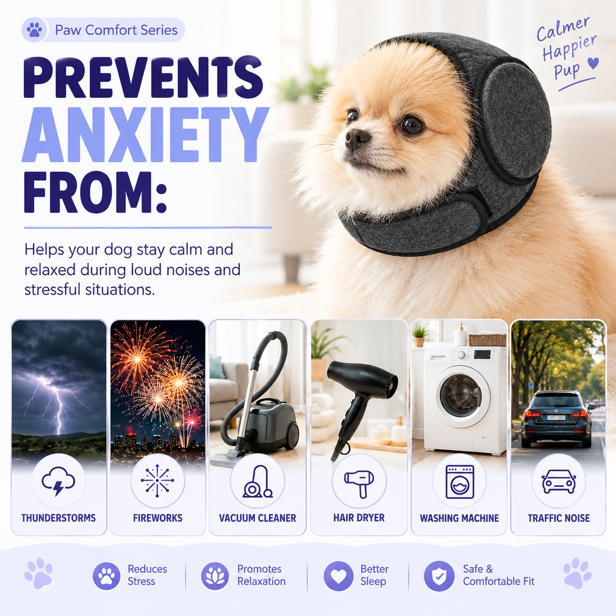 Pomeranian Ear Muffs