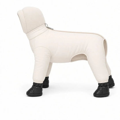 Pomeranian Winter Snowsuit with Boots