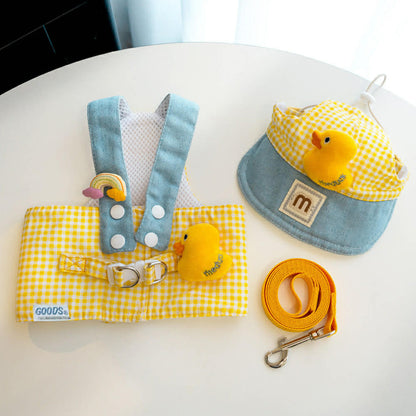 Pomeranian Ducky Soft Walking Set