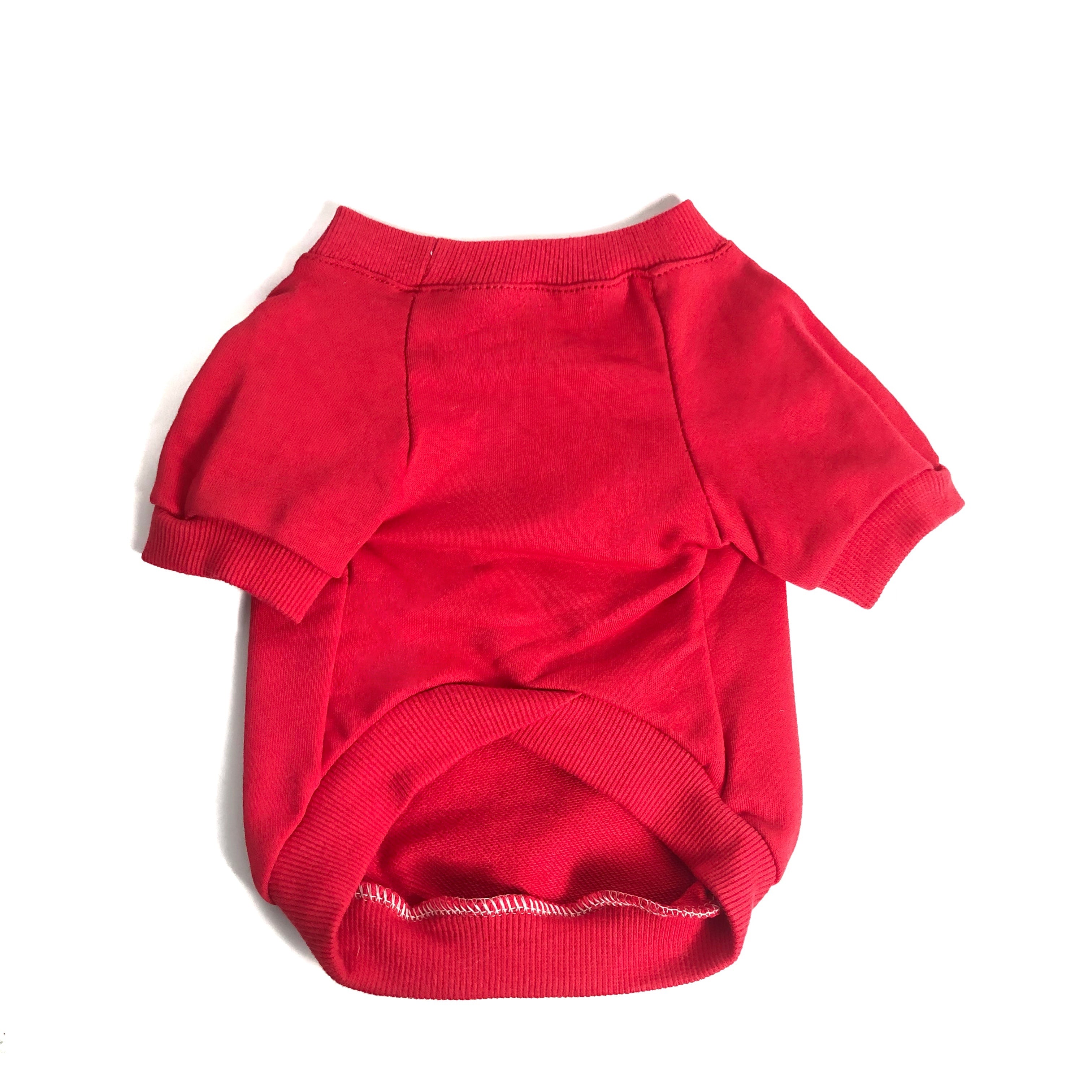 Designer Red Dog Sweatshirt