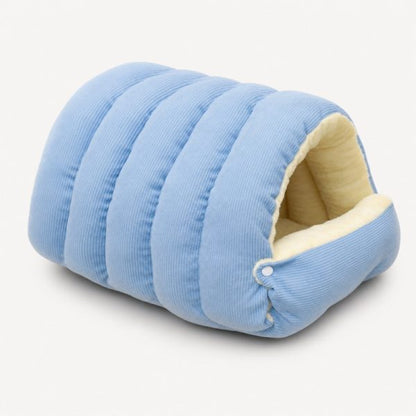 Carduroy Pomeranian Cave Bed