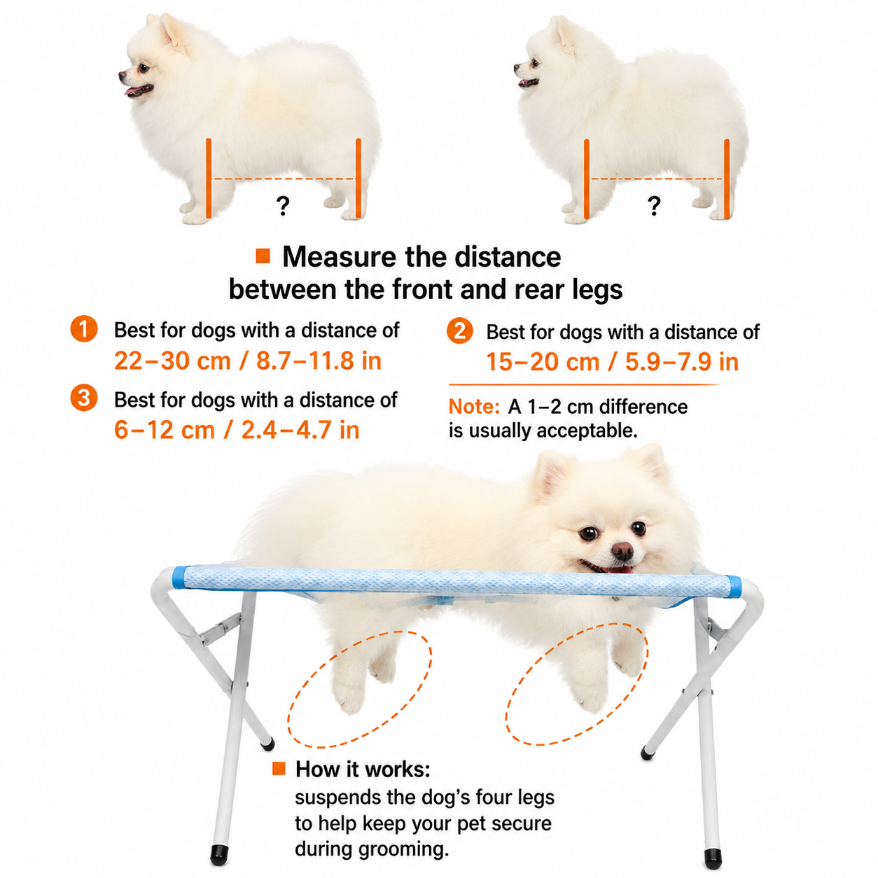 PomLift Grooming Table