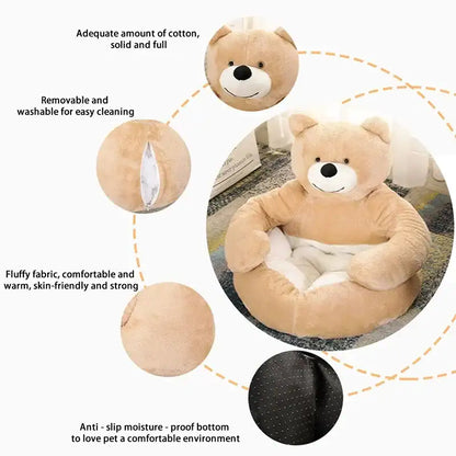 TeddyHug Dog Bed
