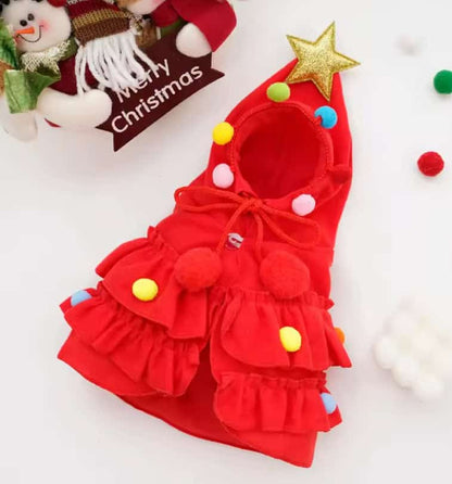Pomeranian Christmas Tree Costume