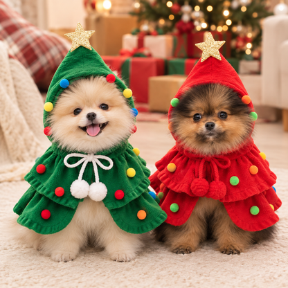 Pomeranian Christmas Tree Costume
