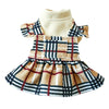 British Plaid Dog Dress