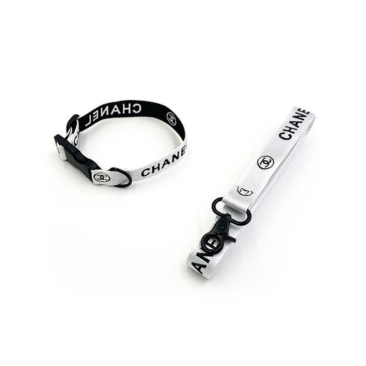 Luxury CC Collar and Leash Set