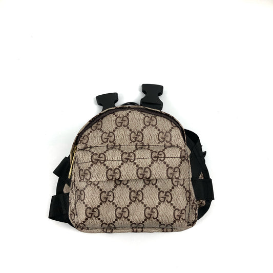 GiGi Monogram Dog Backpack Harness